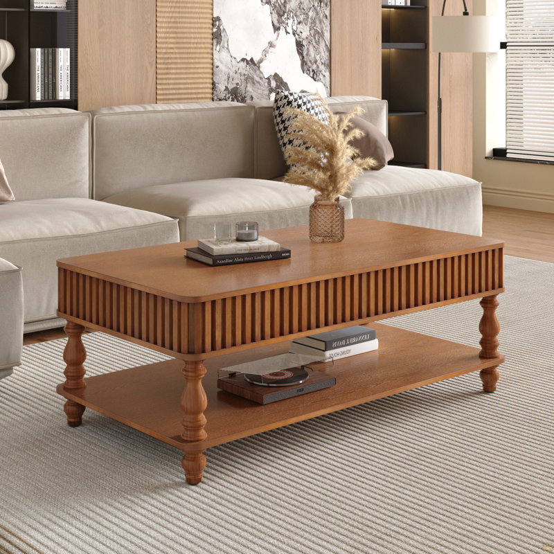 Table basse à plateau relevable 47,24 po