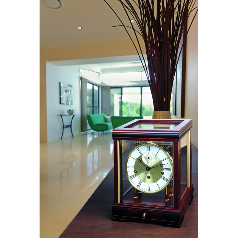 Bergamo Mechanical Clock, Brown