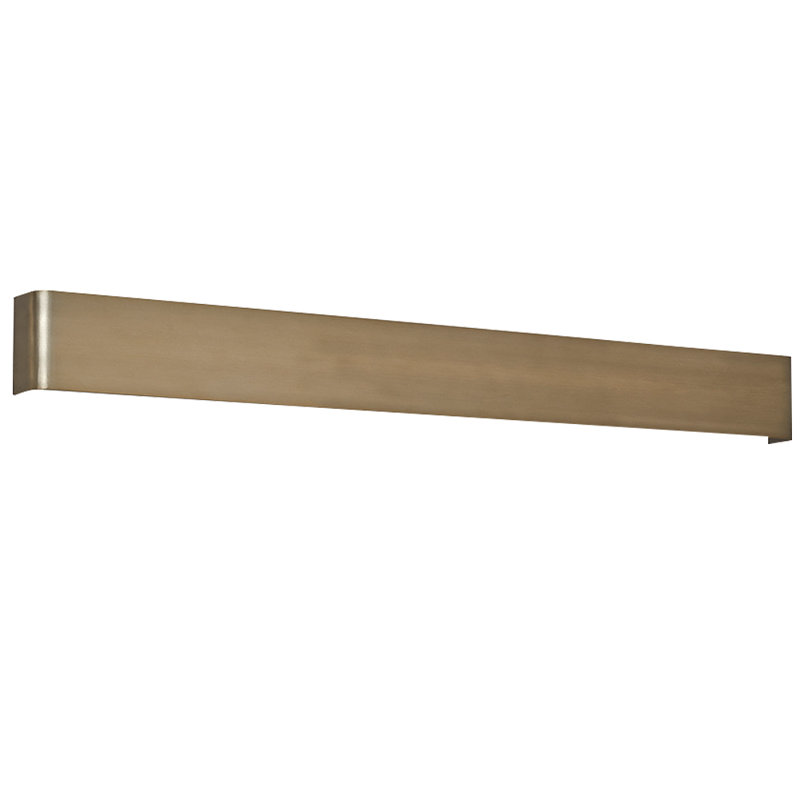 46" LED Bathroom Vanity Light, 5.91" H x 4.33" W x 47.24" D, Gold