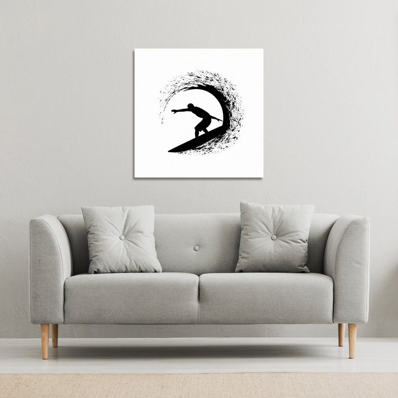 No Title by Andrew Lee - Wrapped Canvas Print