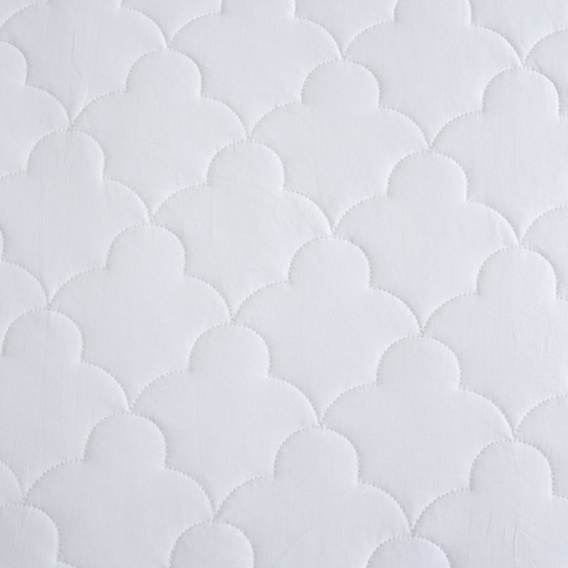 Cotton Percale Quilted Mattress Pad
