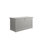 Coffre de terrasse en métal galvanisé avec verrou et fermeture hydraulique à fermeture en douceur et à fermeture en douceur de Bioorte LeisureTime 120 L 52,75 po x l 24,4 po x H 27,9 po