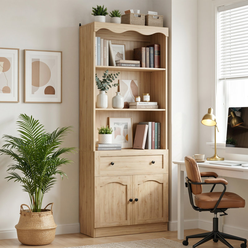 Armoire avec tiroirs en bois