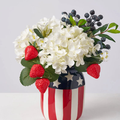 Berry Faux Floral in Vase