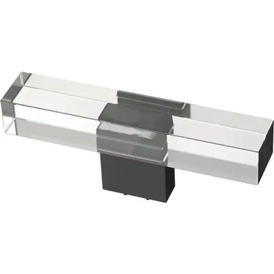 (5 Pack) (As-Is) 3 inch Deco Square Acrylic T-Knob Black