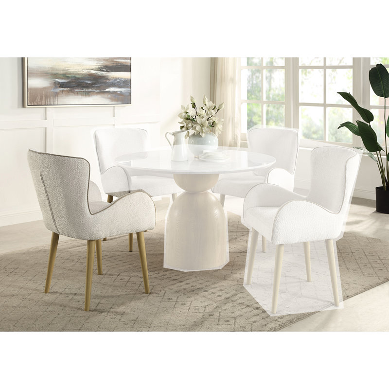 Chaise avec accoudoirs Neve (ensemble de 2)