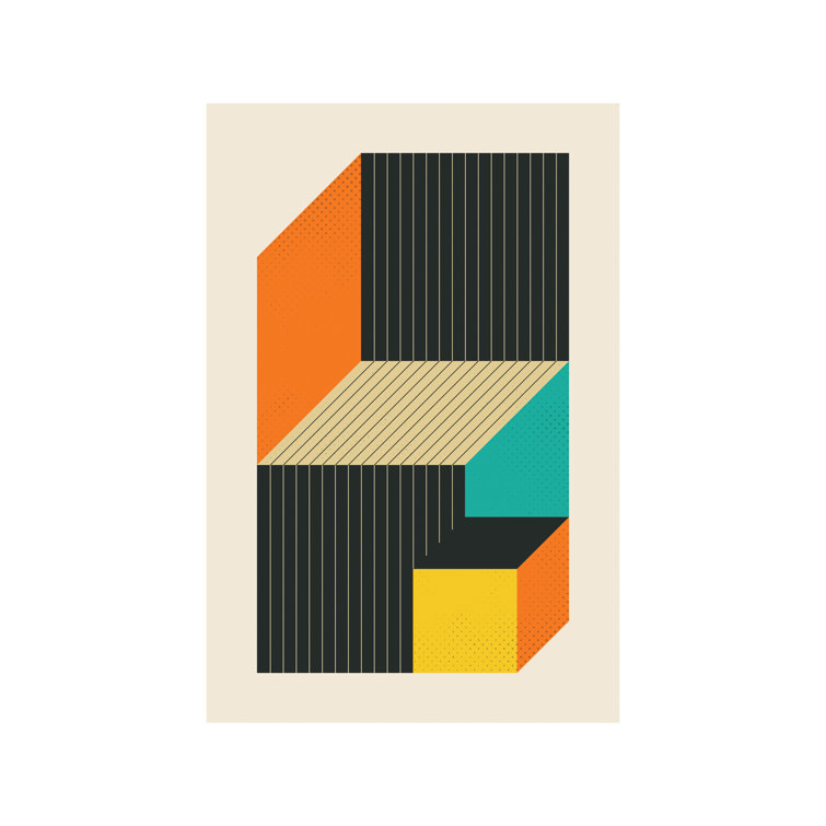 Cubes VI - Print on Canvas
