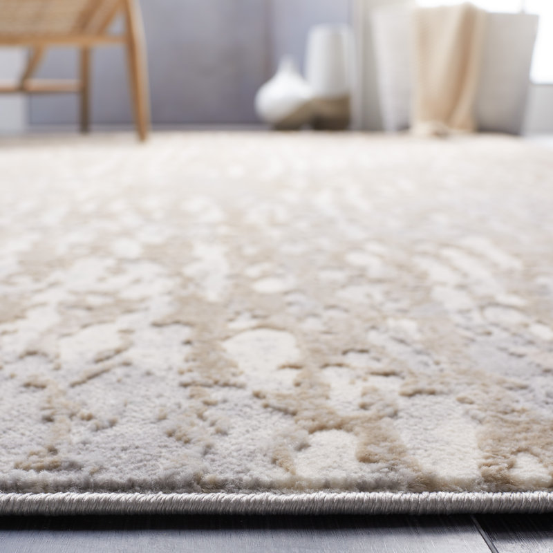 Kula Performance Abstract Rug, Square 6'7"