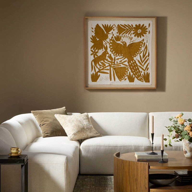 Otomi Framed Textile