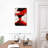 Avery Red Abstract-106965035