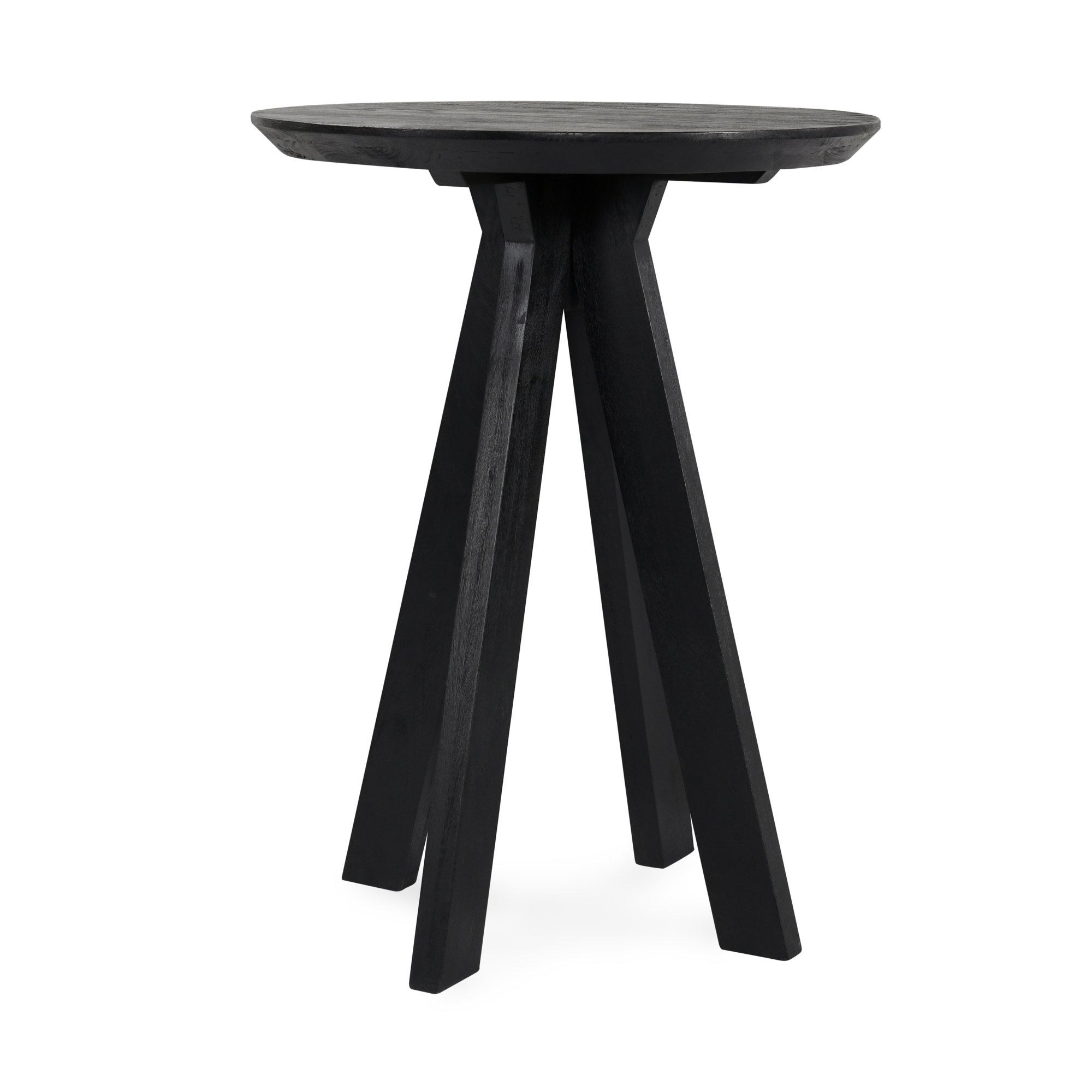 Furley 32 L x 32 W Dining Table, Black, 42"