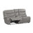 Rieka 3-Piece Manual Sectional, Gray