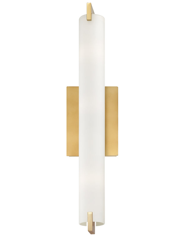 Plafonnier encastré à 1 lumière Bradson, Miel doré, G9 Xénon