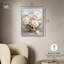 Tender Pink Swirl Canvas Elegant Florals par -937975057-937975063