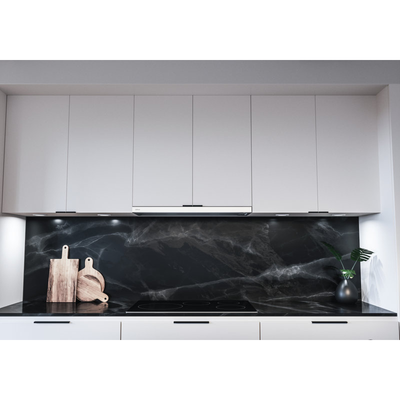 Zephyr Pisa 24 in. 290 CFM Under Cabinet Range Hood, White