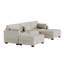 Canapé modulaire en velours côtelé Maelina -107665275-107665270