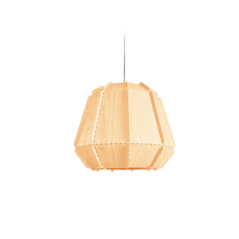 Stitches 1 - Light Pendant, Gray, E26/Medium (Standard)