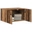 Wall Cabinet Wall-mounted Engineered wood Rustic Buffet Sideboard-1113234323