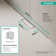 hansgrohe RainDrain Minimalistic Complete Set 2", 35 1/4" Trim and Installation Set
