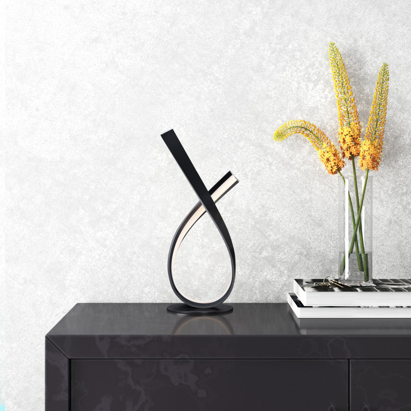 Bridgwater Metal Novelty Lamp, Black