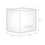  Repose-pieds pouf carré Moseley 16 po, hydrofuge-59193510
