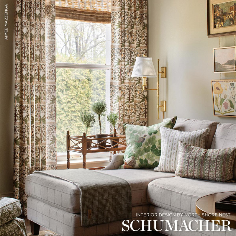 Schumacher X Johanna Ortiz Amazonas Mystique Fabric, Echoes Of The Rainforest