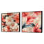 Coffeen - Ensemble de 2 collages carrés floraux-101851089-101851090