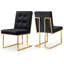 Chaise d'appoint en velours capitonné Chakevia-23542761-28747691