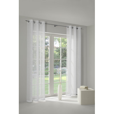 Kituku Semi Sheer Gardine Single Panel