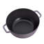 Staub Cast Iron Round Cocotte, Dutch Oven, 5.5-Quart, Serves 5-6, Made In France, Peony Pink-1186394992