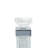 Glass Pillar Decorative Silver Candle Holder with Floating Crystals-1899145786