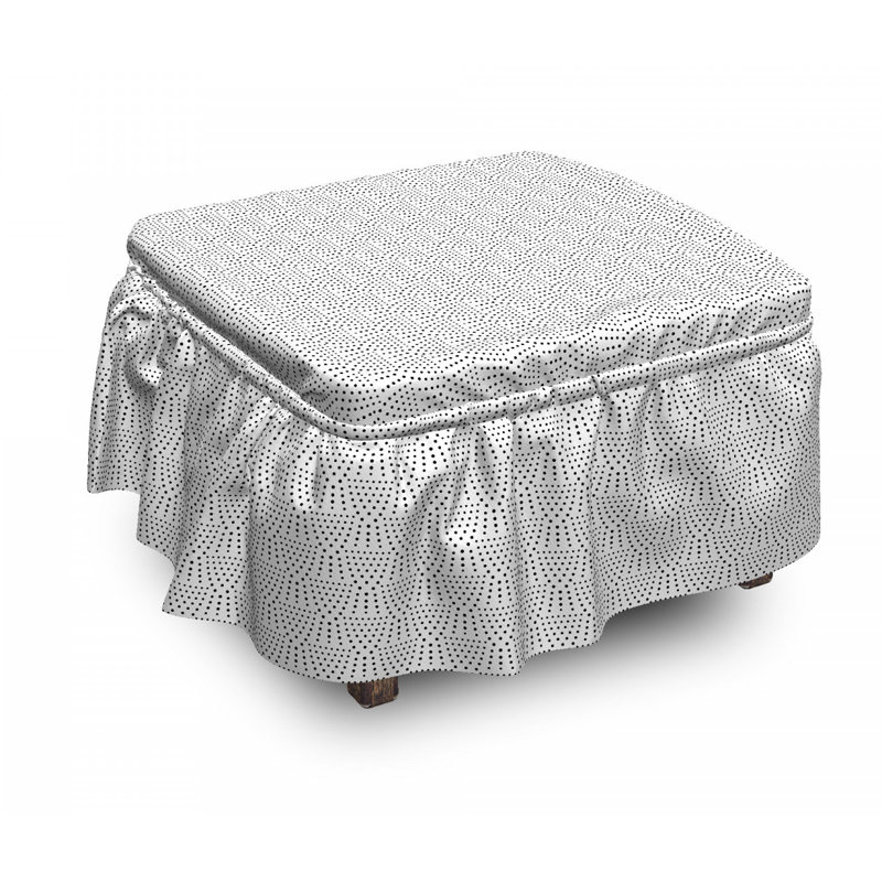 Housse pour repose-pieds istic dotwork