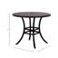 Superstone 36" Round Dining Table With Base - Travertine Top/oyster Base-987304619