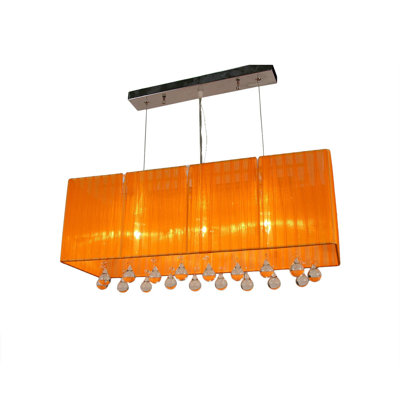 Luminaire suspendu pour îlot de cuisine 3 lumières Rushville
