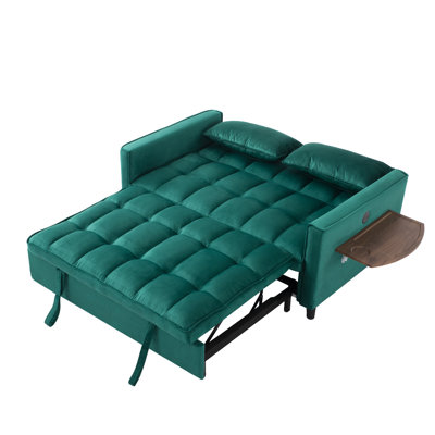 55.31'' Upholstered Sleeper Sofa