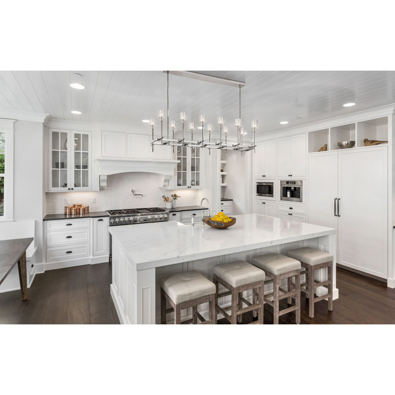 Salita 12 - Light Pendant, Polished Nickel, Clear Crystal