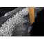 Tapis intérieur / extérieur gris / noir à poils longs Karlik-1446291547