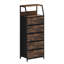 Commode 5 tiroirs avec tablette ouverte-796245955-796245967