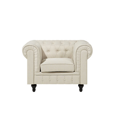 Laila Upholstered Chesterfield Chair