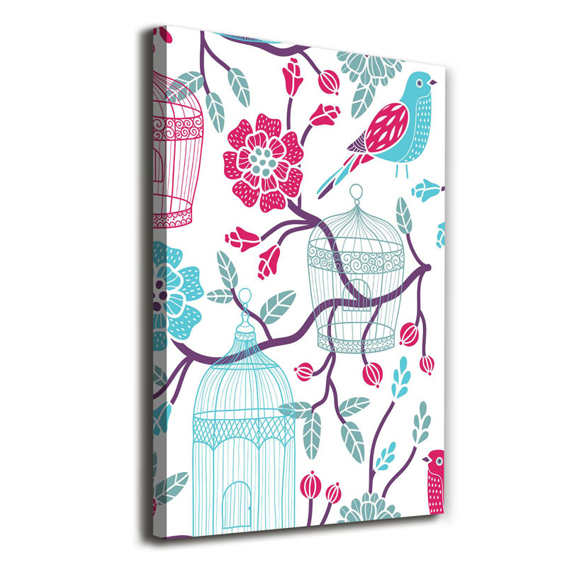 Bird Cages - Wrapped Canvas Print