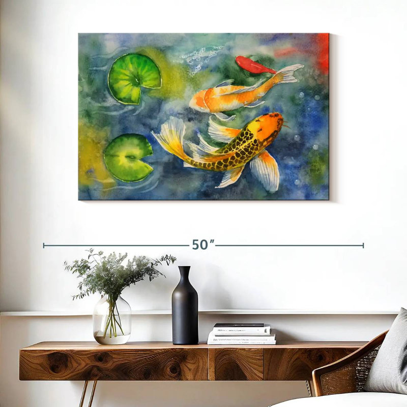 Étang Brampt de Golden Koi, H 26 po x l 39 po
