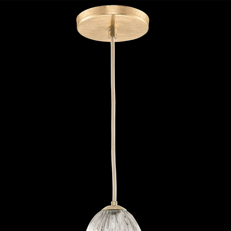 Las Olas 1 - Light Unique/Statement Pendant, Gold