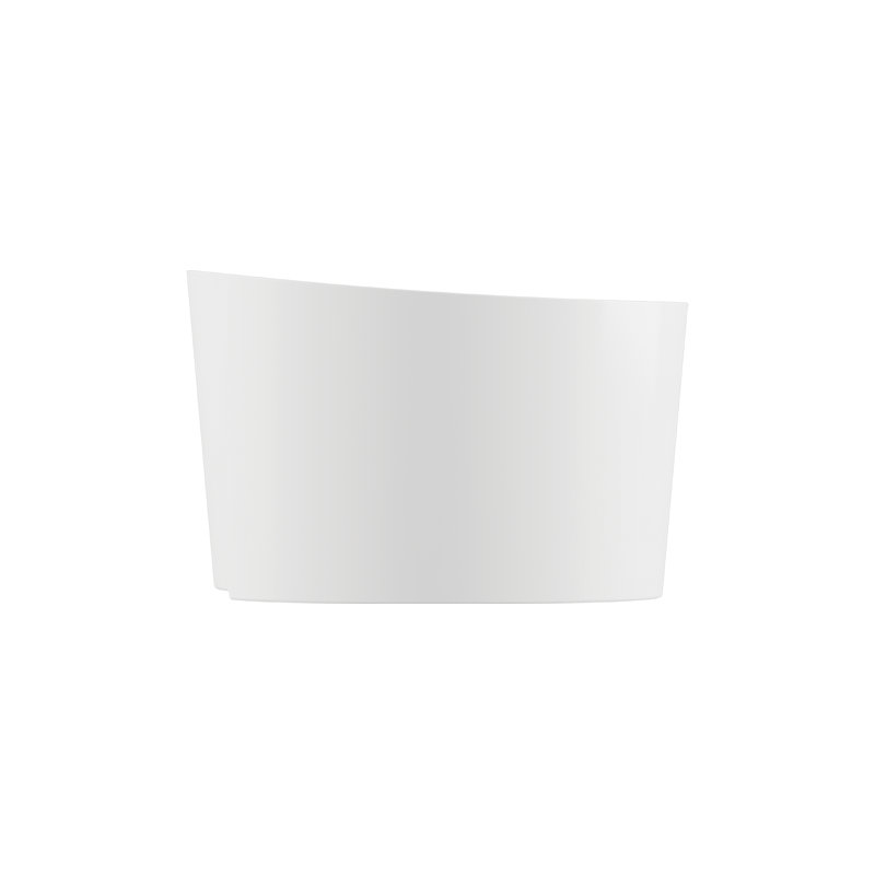 BeOne 46'' L Freestanding Soaking Bathtub, Left