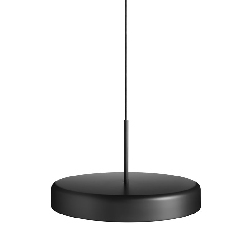 Bobber 1 - Light Pendant, Matte Black, 11" H x 20" W x 20" D