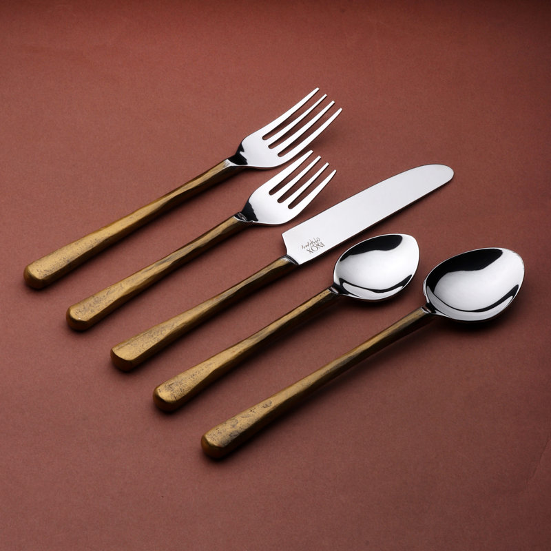 Ebern Designs Arnae Stainless Steel Flatware Set
