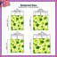 Couvre-lit matelassé vert à motif floral toutes tailles-126083348