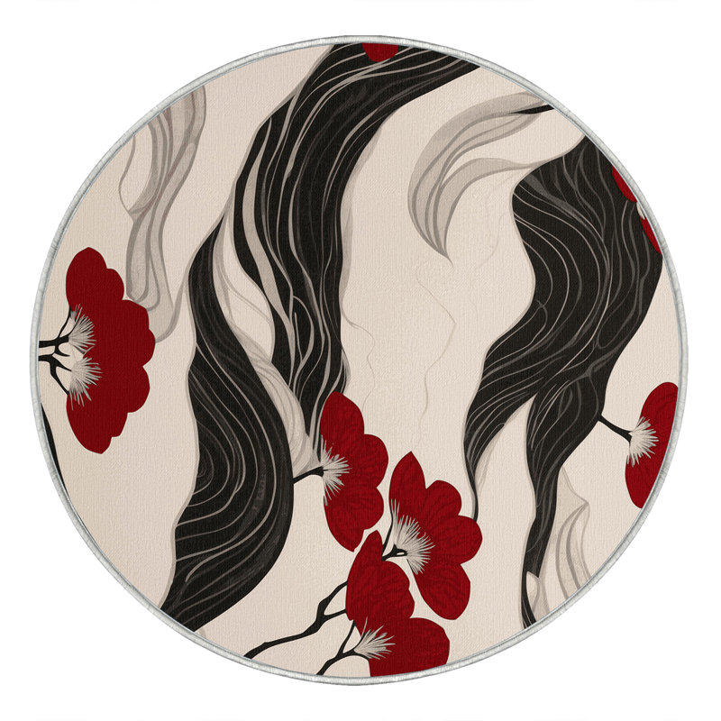 Spring Drift Rug, Round 3'