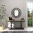 Metal Wire Mesh Abstract Room Wall Mirror