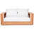 Tulum 63'' Wide Teak Loveseat with Cushions-86504258
