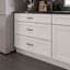 Drawer Base Kitchen Cabinet with 3-Drawers, Ready to Assemble, 24 D x 36 W x 34.5 H, White-118486890